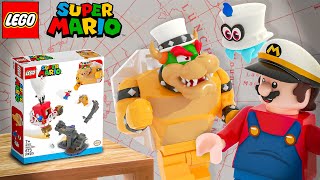 Lego Super Mario Odyssey The Odyssey Battle  Custom Mario Set [upl. by Beauchamp780]