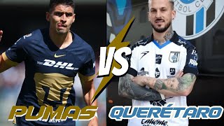 PUMAS VS QUERETARO EN VIVO  JORNADA 16 [upl. by Sterrett]