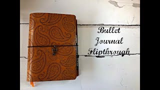 Bullet Journal Flip Through  Travelers Notebooks [upl. by Nimajneb]