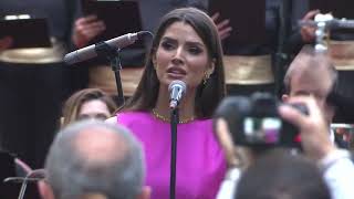 Tamara Radjenović sings Amazing Grace for the inauguration of Montenegrin President [upl. by Katharina]