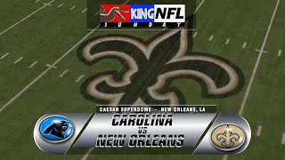 SpinoKing NFL Sunday Carolina Vs New Orleans  MADDEN NFL 25 [upl. by Orelu351]