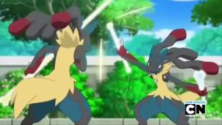 Pokémon AMV Lucario Infernape Greninja  Monster [upl. by Collum]