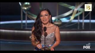 Presented by Jenna Ortega Ali Wong Speech at 75th Emmys Awards 2024 [upl. by Lewie396]