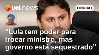 Caso Juscelino Cúpula do Congresso não quer ministro substituído governo é refém diz Sakamoto [upl. by Eveivenej325]