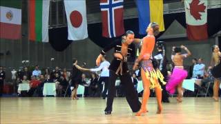 Belgium Open 2012  International Open Latin  Final Jive  Kristijan Burazer amp Martina Plohl [upl. by Holly-Anne]