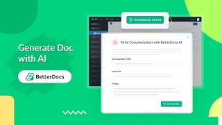 How to Write Documentation with AI Using BetterDocs Guide for WordPress Site [upl. by Gyasi]