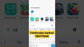 Telefonda QR Kodu Nasıl Okutulur ÇÖZÜM  Telefondan barkod okutma [upl. by Pren]