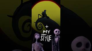 Nightmare before Christmas in my Style nightmarebeforechristmas [upl. by Trovillion]