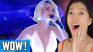 Polina Gagarina  A Million Voices Reaction  Diva Полина Гагарина From Russia Sings At Eurovision [upl. by Wirth397]