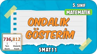 Ondalık Gösterim 📘 tonguçCUP 2Sezon  5MAT11 2024 [upl. by Erich246]