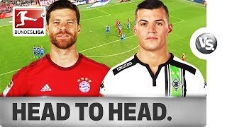 Xabi Alonso vs Granit Xhaka  Midfield Generals Go HeadtoHead [upl. by Yelknirb]