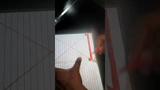 Easy Drawing symmetrical art subscribe shortvideo youtubeshorts [upl. by Leipzig]