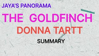 THE GOLDFINCH BY DONNA TARTT  SUMMARY [upl. by Brina]