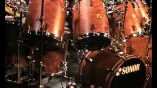 BIGGEST SONOR SIGNATURE SET  made for heavy drumming [upl. by Nirat]