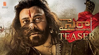 Sye Raa Teaser Telugu  Chiranjeevi  Ram Charan  Surender Reddy  SyeRaaTeaser [upl. by Josephine]