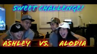 WILODIA Ashley BF vs Alodia BF Sweet Challenge [upl. by Coward702]