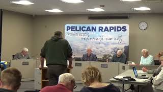 APRIL 09 2024 PELICAN RAPIDS COUNCIL MEETING [upl. by Nezah]