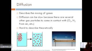 Section 5Effusion Diffusion and Real Gases [upl. by Barmen857]