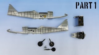 Messerschmitt Me262 A1a 148 Scale Tamiya  Part 1 [upl. by Caz]