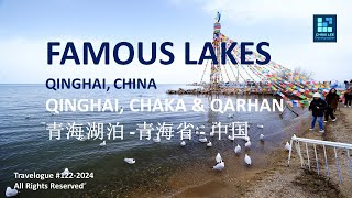 Lakes of Qinghai  Qinghai Province have some of the most beautiful lakes in China [upl. by Eelyrehc]