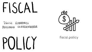 Fiscal Policy  IGCSE Economics igcse [upl. by Akeimat645]