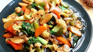 Stir Fry Chinese Vegetables Recipe  Easy Chinese Veggies Recipe [upl. by Tharp]