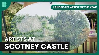 Scotney Castle Painting  Landscape Artist of the Year  S02 EP4  Art Documentary [upl. by Butterfield233]