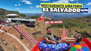 Así es el PRIMER RESTAURANTE GIRATORIO de El Salvador 🇸🇻😱 [upl. by Sears]