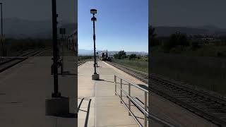 Frontrunner 122 arriving at American fork stations [upl. by Whorton515]