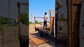 Tata 407 restoring Part 1 workhardplayhard truckreels trucks Tata bhartbenz AshokLeyland [upl. by Yrak995]