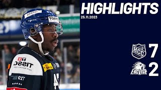 HC La ChauxdeFonds vs EHC Visp  Highlights  25 Novembre 2023 [upl. by Diet987]