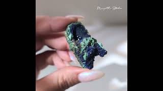 Moonpath Stones  AZ20 Azurite Malachite Anhui China [upl. by Copeland951]