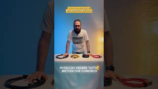 Voi che tecnica usate per arrotolare i vostri cavi audio fonico fonicolive mix cavi cavoXLR [upl. by Aschim]