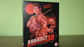 Assault On Precinct 13 40th Anniversary Edition Bluray Unboxing [upl. by Miahc333]