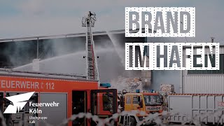 Aprilscherz der Freiwilligen Feuerwehr Köln – Löschgruppe Kalk Großbrand im Deutzer Hafen [upl. by Llennahc]