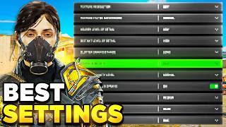 NEW SEASON 1 BEST SETTINGS to USE for WARZONE 👑 PC amp Console  Bo6 [upl. by Swithbert56]