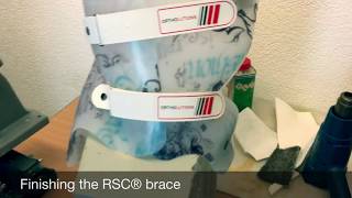 Finishing the RSC® brace [upl. by Lledrev176]