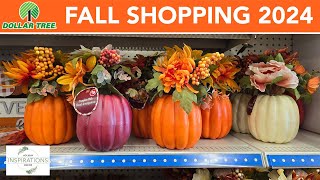 DOLLAR TREE Fall Decor 2024 Shop with ME [upl. by Griseldis]