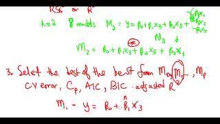 Forward Stepwise Selection Method [upl. by Gilbart]