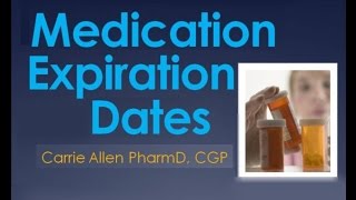 Everything You Need to Know about Medication Expiration Dates [upl. by Saltzman895]