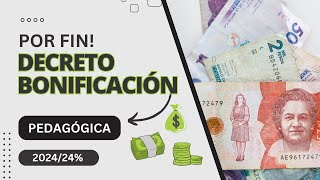 Por fin Decreto 1316 Bonificación Pedagógica [upl. by Mahtal949]