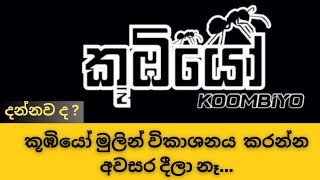 දන්නව ද කූඹියෝ ගැන   Koombiyo theme song and Information  Koombiyo  Raigam awards 2018 [upl. by Austreng]