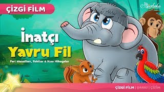 Adisebaba Çizgi Film Masallar  İnatçı Yavru Fil [upl. by Atiuqrahc259]