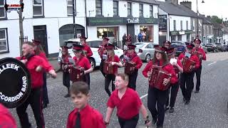 Belleek Accordion Band  Mullabrack Accordion Band 40th Anniversary Parade 2023 [upl. by Lacombe625]