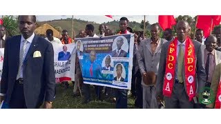 Abaturage bo mu Bibogobogo bari inyuma y’umukandida washizweho na Perezida Kabila [upl. by Eanehs252]