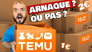 Unboxing TEMU  Arnaque ou pas  😱 [upl. by Nifled261]