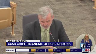 Clark County School Districts chief financial officer resigns [upl. by Joung590]