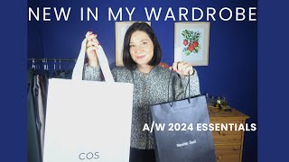 Fashion Haul Autumn winter 2024 Trends  New in from Massimo Dutti Cos Zara and more [upl. by Leonelle]