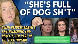 Sister Wives  Gwen Says Robyn Is Full Of Dog Sht and Reveals The Text That Ended EVERYTHING [upl. by Amron]