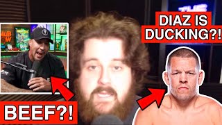 The MMA Guru RIPS Nate Diaz OVER HIS BEEF With Brendan Schaub Diaz Is DUCKING [upl. by Hesper]